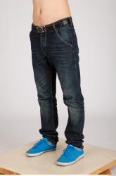 Leg Whole Body Man Casual Jeans Average Studio photo references